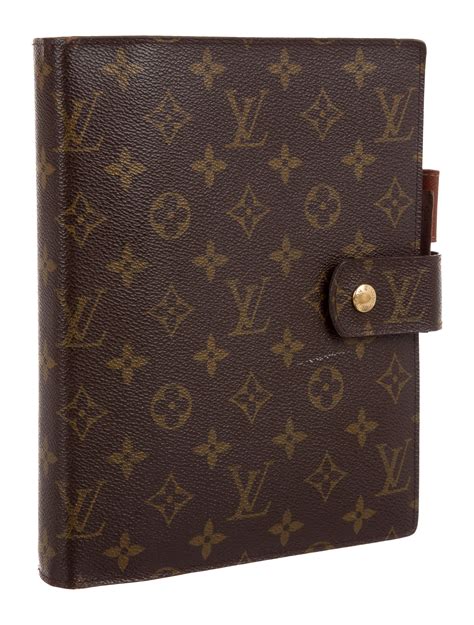 lv large ring agenda cover|Large Ring Agenda Cover Monogram .